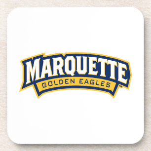 Marquette Golden Eagles Logo Beverage Coaster