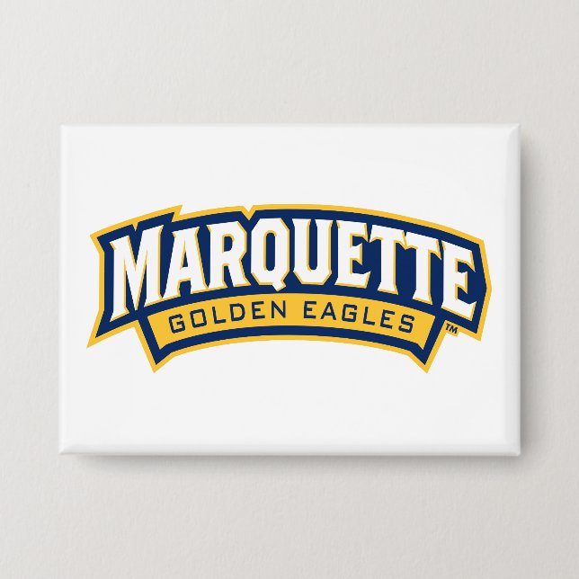 Marquette Golden Eagles Logo Button (Front)