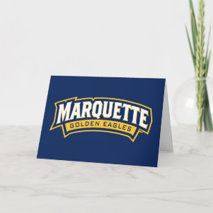 Marquette Golden Eagles Logo Card
