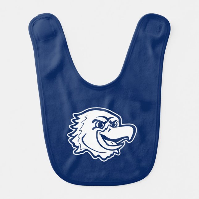 Marquette Golden Eagles Logo Design Baby Bib (Front)