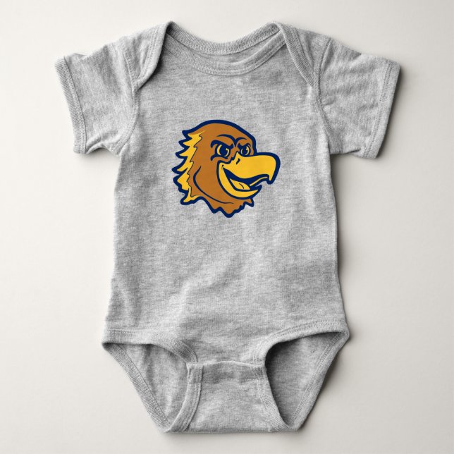 Marquette Golden Eagles Logo Design Baby Bodysuit (Front)