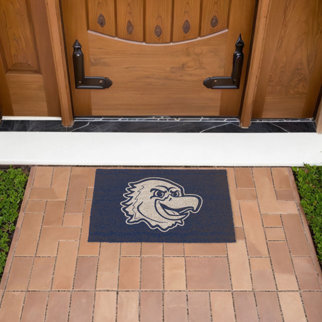 Marquette Golden Eagles Logo Design Fiber Doormat (Insitu (Outdoor))