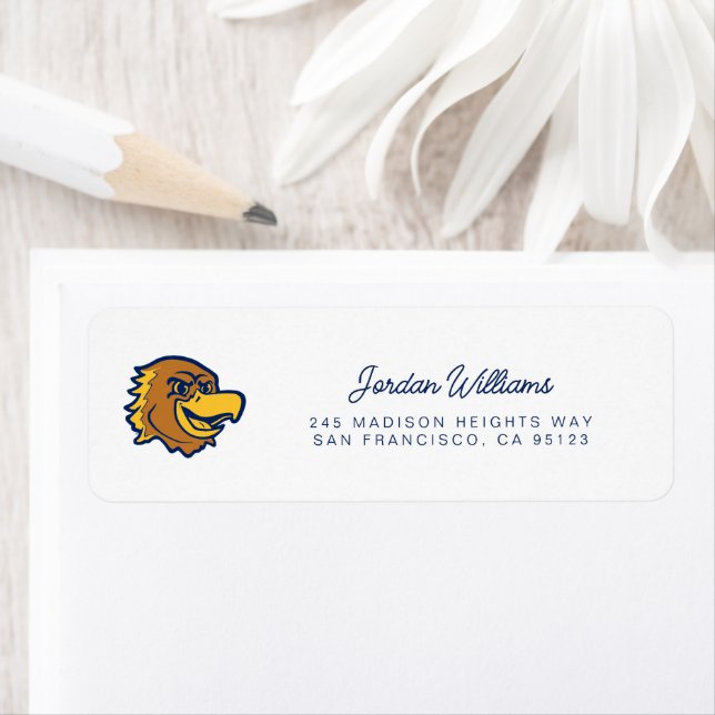Marquette Golden Eagles Logo Design Label (Insitu)