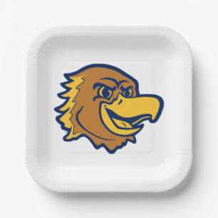 Marquette Golden Eagles Logo Design Paper Plates