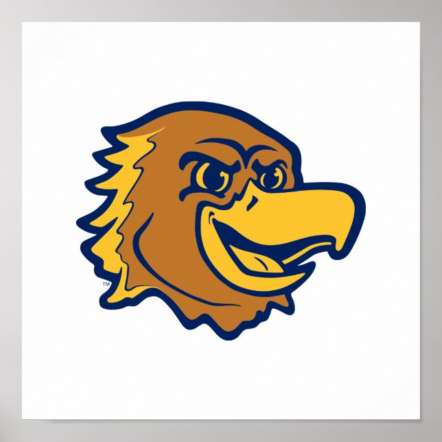 Marquette Golden Eagles Logo Design Poster (Front)