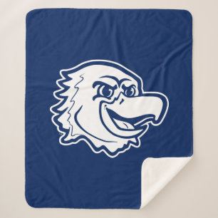 Marquette Golden Eagles Logo Design Sherpa Blanket
