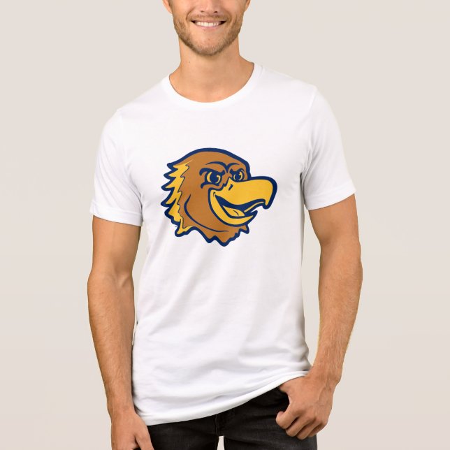 Marquette Golden Eagles Logo Design Tri-Blend Shirt (Front)