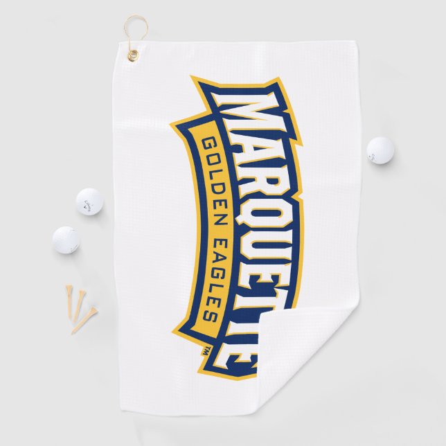 Marquette Golden Eagles Logo Golf Towel (InSitu)