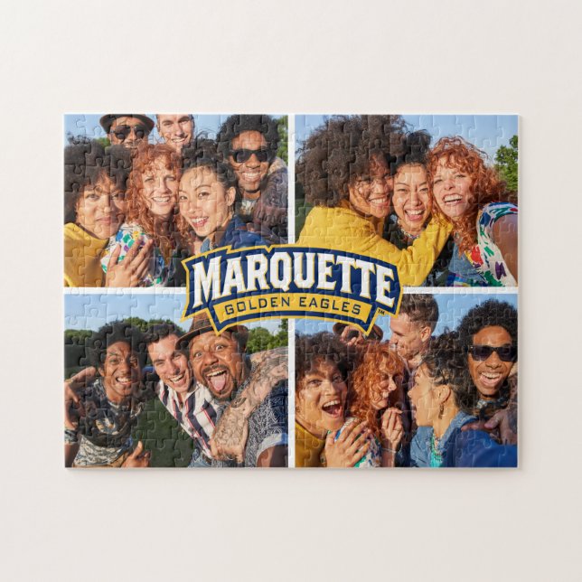 Marquette Golden Eagles Logo Jigsaw Puzzle (Horizontal)