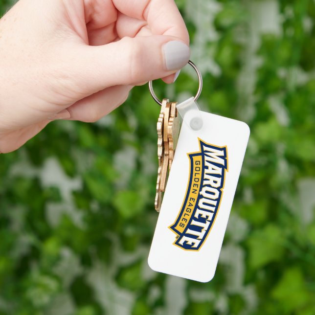 Marquette Golden Eagles Logo Keychain (Hand)