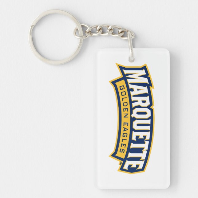 Marquette Golden Eagles Logo Keychain (Front)