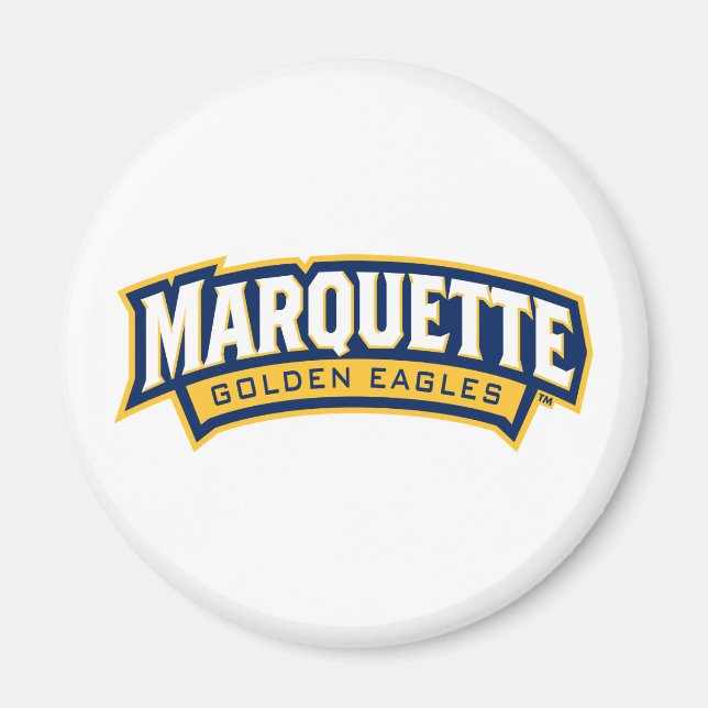Marquette Golden Eagles Logo Magnet (Front)