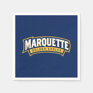 Marquette Golden Eagles Logo Napkins