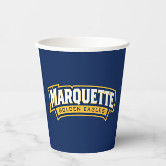 Marquette Golden Eagles Logo Paper Cups