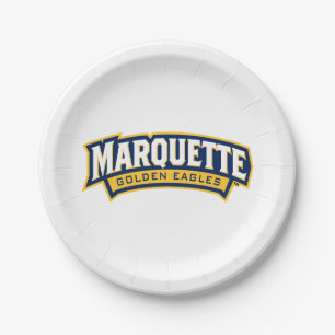 Marquette Golden Eagles Logo Paper Plates