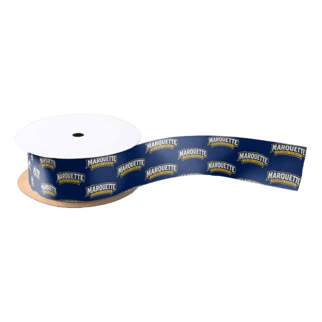 Marquette Golden Eagles Logo Satin Ribbon (Spool)