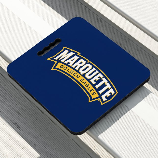 Marquette Golden Eagles Logo Seat Cushion (In Situ)