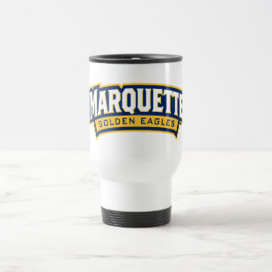Marquette Golden Eagles Logo Travel Mug