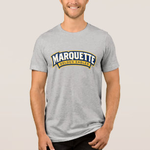 Marquette Golden Eagles Logo Tri-Blend Shirt