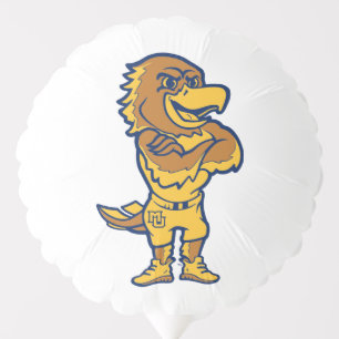 Marquette Golden Eagles Mascot Design Balloon