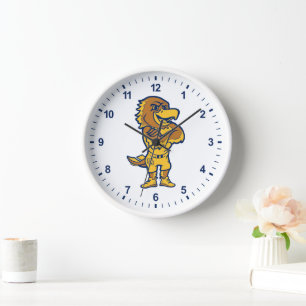 Marquette Golden Eagles Mascot Design Clock