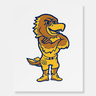 Marquette Golden Eagles Mascot Design Foam Board