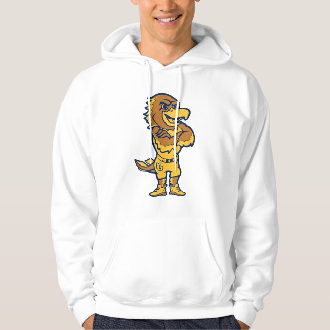 Marquette Golden Eagles Mascot Design Hoodie (Front)