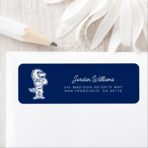 Marquette Golden Eagles Mascot Design Label