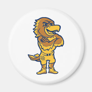 Marquette Golden Eagles Mascot Design Magnet