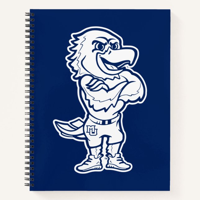 Marquette Golden Eagles Mascot Design Notebook (Front)