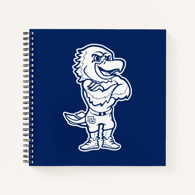Marquette Golden Eagles Mascot Design Notebook (Front)