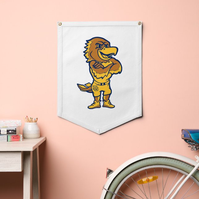 Marquette Golden Eagles Mascot Design Pennant (Insitu 2)
