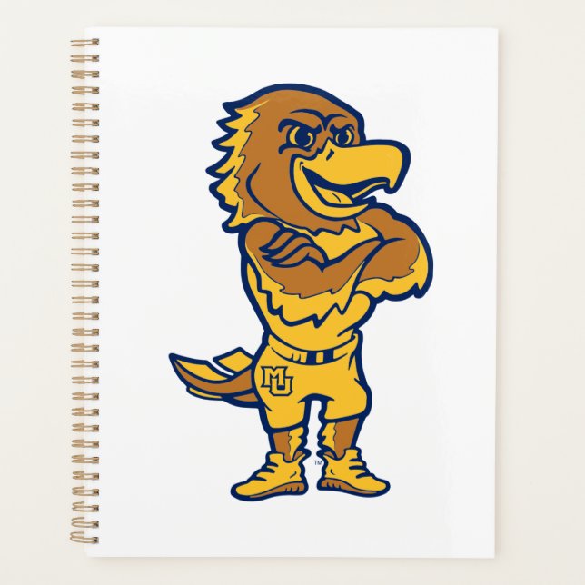 Marquette Golden Eagles Mascot Design Planner (Front)