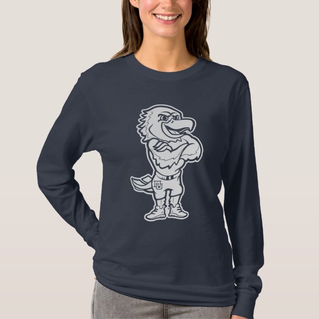 Marquette Golden Eagles Mascot Design T-Shirt (Front)