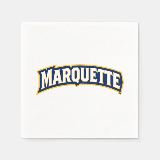 Marquette Golden Eagles Napkins (Front)