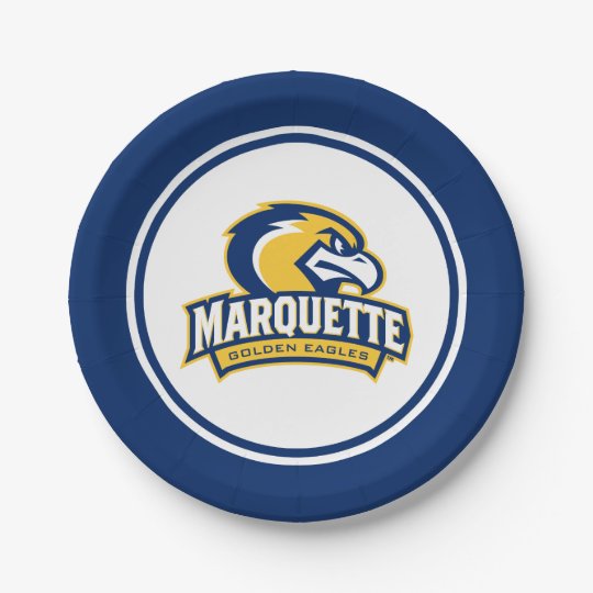 Marquette Golden Eagles Paper Plate