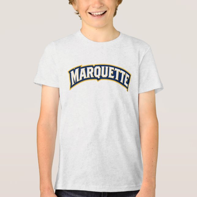 Marquette Golden Eagles Tri-Blend Shirt (Front)
