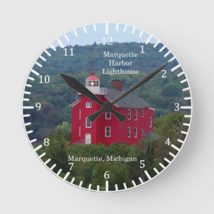 Marquette Harbor Lighthouse clock (2)