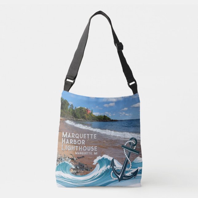 Marquette Harbor Lighthouse - Marquette, MI Tote (Front)