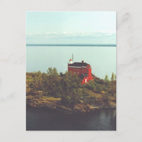 Marquette Harbor Lighthouse Postcard