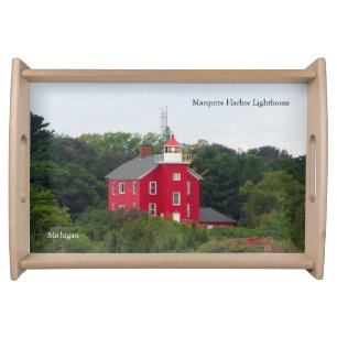 Marquette Harbor Lighthouse tray