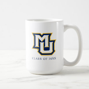 Marquette MU Interlocking Logo Graduation Coffee Mug