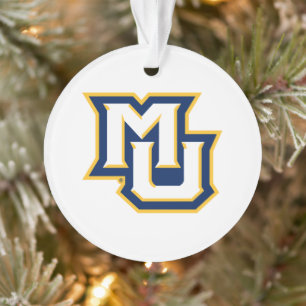 Marquette MU Interlocking Logo Holiday Ornament