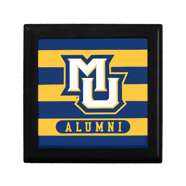 Marquette University Alumni Stripes Gift Box (Front)