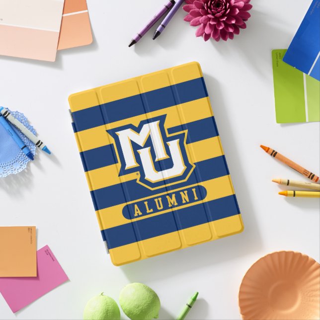 Marquette University Alumni Stripes iPad Smart Cover (In Situ)