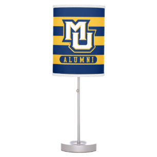 Marquette University Alumni Stripes Table Lamp
