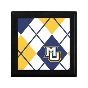 Marquette University Argyle Gift Box