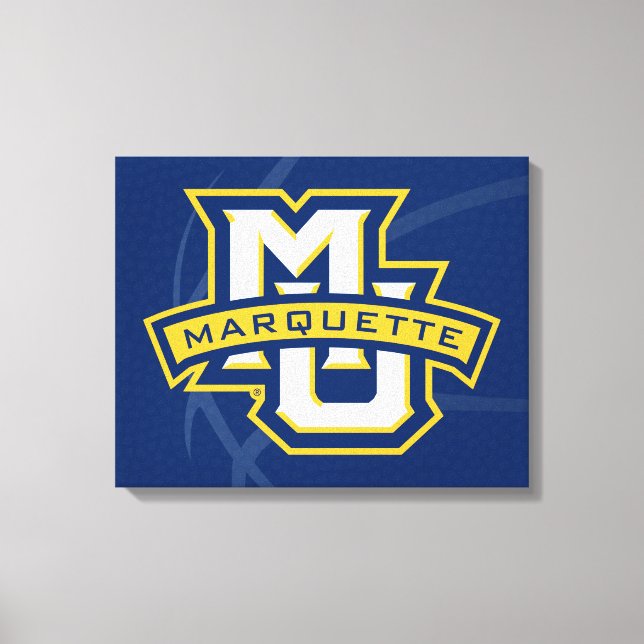 Marquette University Basketball Canvas Print (Front)