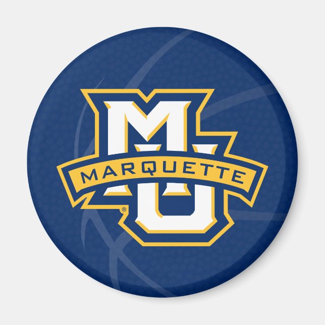 Marquette University Basketball Magnet (Front)