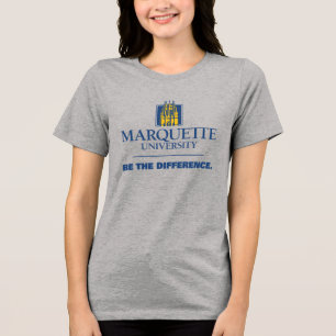 Marquette University Be The Difference Tri-Blend Shirt